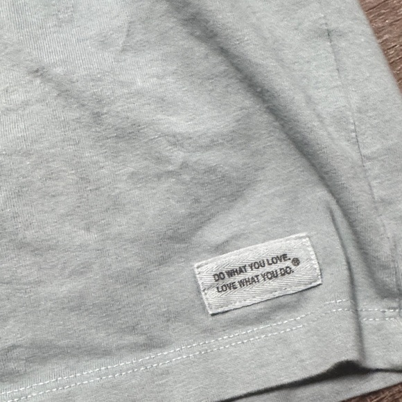 Life Is Good Kids Shirt in Light Blue with Yellow Cat Graphic - Picture 5 of 6